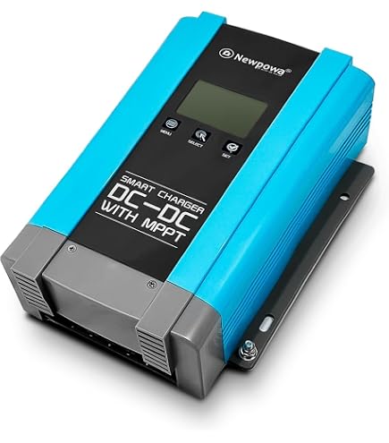 Renogy 12V 50A DC to DC Charger with MPPT, On-Board Battery
